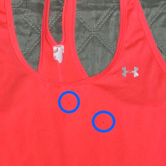 UNDER ARMOUR Womens' HEATGEAR ScoopTank with matching Sports Bra, EUC, sz Small - Picture 11 of 15